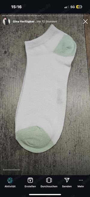 getragene Socken 