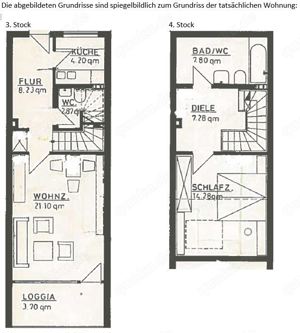 2-Zimmer-Maisonette in Prien a. Chiemsee