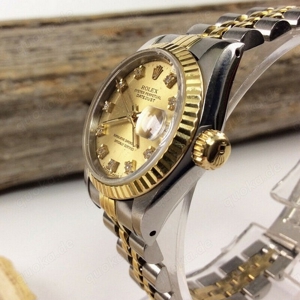 ROLEX Datejust Lady 26mm Diamant Zifferblatt Stahl Gold 18Kt