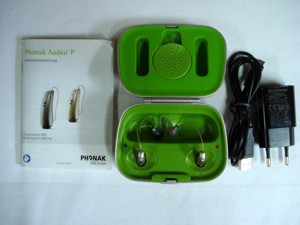 Hörgerät Phonak Audeo P50-R inkl. Charger Case 