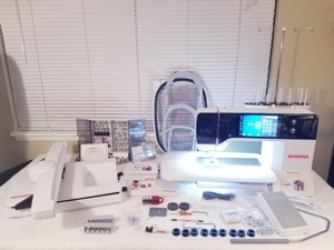 Bernina 790 Sewing, Quilting, and Embroidery Machine with Accessories and Extras