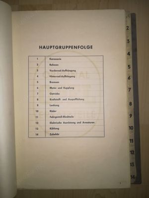 OPEL Kadett A Ersatzteilkatalog Bild 4