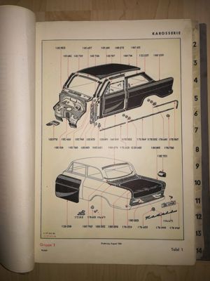 OPEL Kadett A Ersatzteilkatalog Bild 5