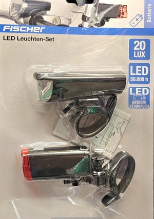 Fischer LED Leuchten-Set. Neu