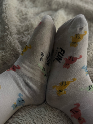 Getragene Socken Bild 3