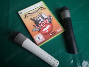 XBOX 360 Lips Deutsche Partyknaller und wireless Mikrofone