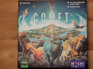 Comet - Brettspiel - Rette Urzeittiere vor dem Cometen