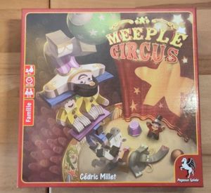 Meeple Circus - Brettspiel - Geschicklichkeit ab 8 Jahren