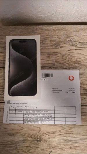 Apple iPhone 15 Pro 256GB Neu