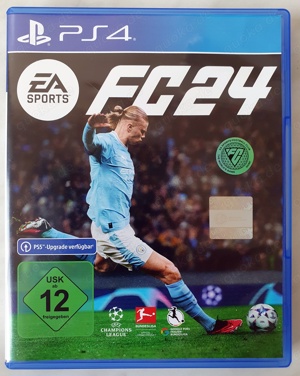  FC24  - EA Sports   Fußball-Spiel für PS4 - wie neu!