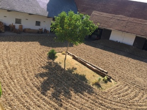 Mulchen mit Hackschnitzel