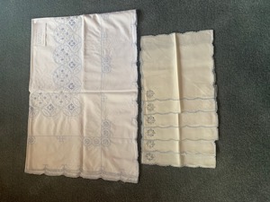 Tischdecke Baumwolle Stickerei Bild 2