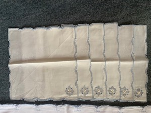 Tischdecke Baumwolle Stickerei Bild 5