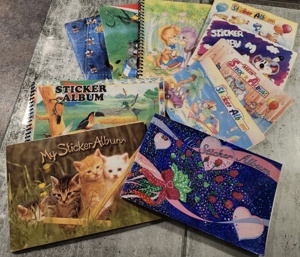 Sticker Album Stickersammlung Stickeralben Aufkleber gesucht!