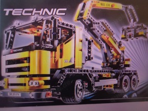 Lego Technic, Truck mit Hebebühne Nr. 8292, von 2008