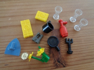 Lego,  div. Zubehör für Minifiguren, 15tlg.