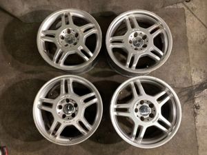 4x  A1704012102 AMG Alufelgen W203   8,5Jx17 + 7,5