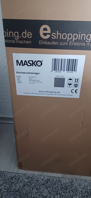 nagelneuer hochdruckreiniger von Masko zu verkaufen 