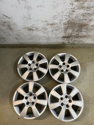 4 Alufelgen Opel Vectra C 6,5Jx16 ET41 5x110 #P500