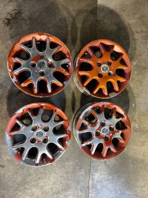 4 Alufelgen Suzuki 4,5JX14 ET45 SUA 45445 #N245