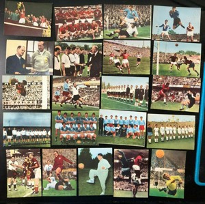 21 Heinerle Fußball Bilder mit Mannschaften und Spielszenen