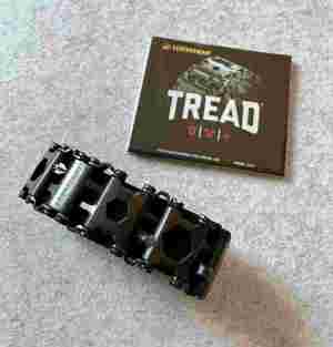 LEATHERMAN Tread schwarz DLC Multitool  Armband ungetragen ( metrisch )