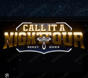 2x reezy "Call it a Night Tour" Stehtickets in Stuttgart am 28.09.2024 