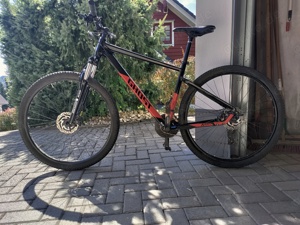 Mountainbike Ghost Kato, black riot red