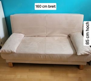 Microfaser Schlafcouch