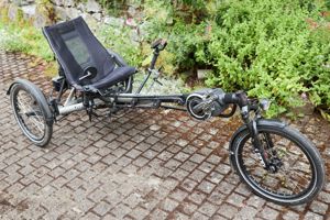  Hasebikes Kettwiesel Shimano Steps E6000 vollgefedert Liegerad