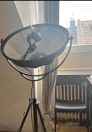 Lampe im Industrialstil