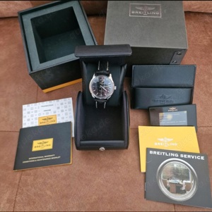 Breitling Transocean Daydate Fullset in Stahl