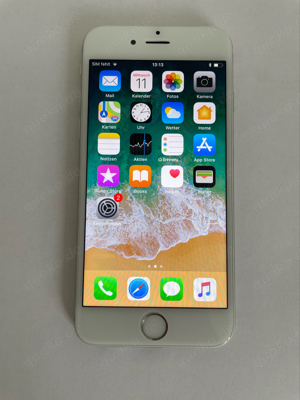 Apple iPhone 6 - 16 GB - Batterie 100% - Mit Netzteil - Smartphone - Silber