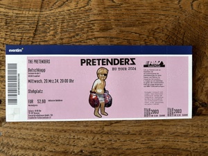 The Pretenders Tour 2024 Batschkapp Frankfurt