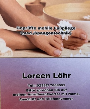 Mobile Fußpflege 