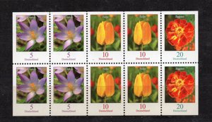 (0009) BUND  KLB Blumen postfrisch