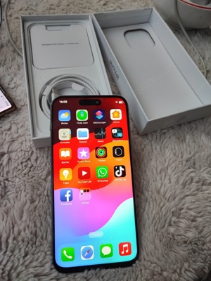 iPhone 15 Pro Max Neu White Titanium 1Tb