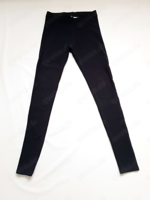 Leggins Gr. 34 bzw. 164, schwarz, wie neu