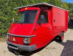 Ape Piaggio P2 Klein-LKW Elektro (Typ Vespacar 2Sitzer)