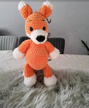 Hand gehäkelt  Fuchs  amigurumi 