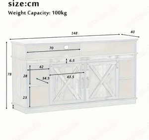 Sideboard   TV Board   Schrank   Neu