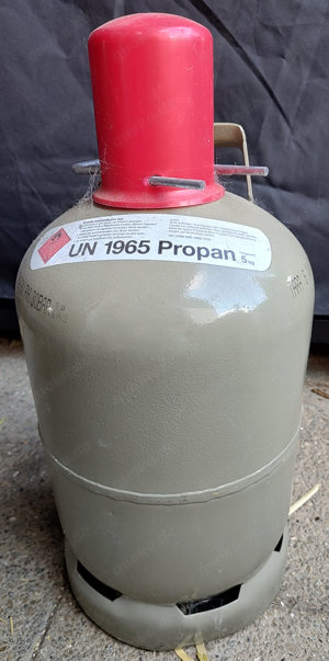 5 kg Propan Gasflasche von GlobalGas (Hornbach), leer