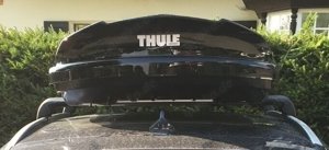 Thule Dachbox Dynamic 900 L (612901) schwarz (aerodynamisch, 430 Liter)