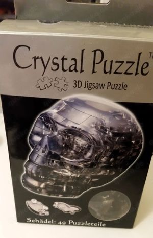 Crystal Puzzle Schädel