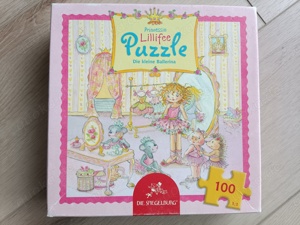 Prinzessin Lilifee Puzzle Die kleine Ballerina 100 Teile,37x37cm, Die Spiegelburg, 5+