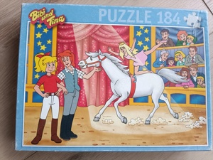 Bibi und Tina Puzzle 184 Teile, Zirkusprinzessin, 7+, 420x280mm