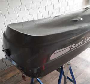 Dachbox Surfline Box, super Zustand, 270cm x 72cm x 38cm + orig. Surfbretthalter