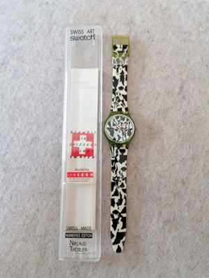 Swatch Uhr   Fläck  1991