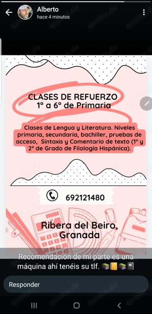 Profesora de Espa ol como lengua extranjera 