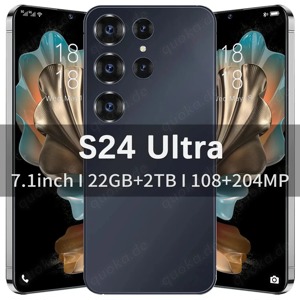 OEM- New S24 Ultra+ Smart Phone 5G Original Android 7.1 Inch HD Full Screen Face ID 22GB+2TB Mobile 